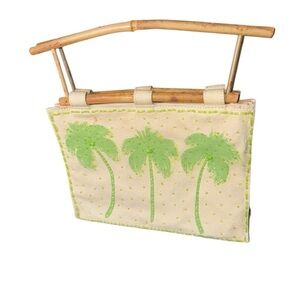 VTG 90’s Y2K Hawaiian  Beaded Bamboo Purse
